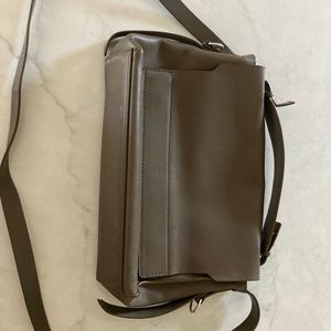 Allsaints leather crossbody bag